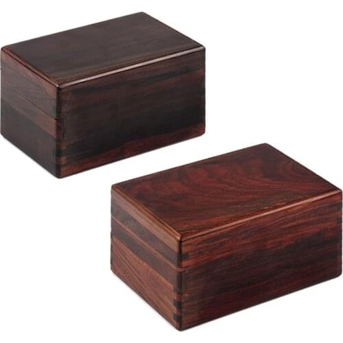 Natural rosewood, restore ancient ways tenon and mortise machine-operated box, exquisite solid wood storage box