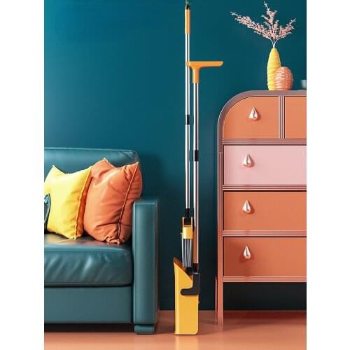 Garden Dust Broom Fold Bristles Plastic Sweeping Broom Household Outdoor Balais Nettoyage Sol Home Cleaning Products BE50WC