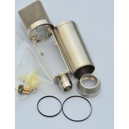 High quality silver mircophone body shell for all kinds of brand professional condenser microphone and DIY player