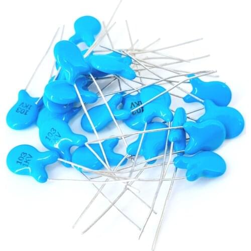 20pcs High voltage Ceramic Capacitor 1KV 2KV 3KV 5PF 10PF 15PF 20PF 22PF 27PF 30 47PF 56 100PF 220PF 1NF 2.2NF 3.3 4.7 10NF 22NF