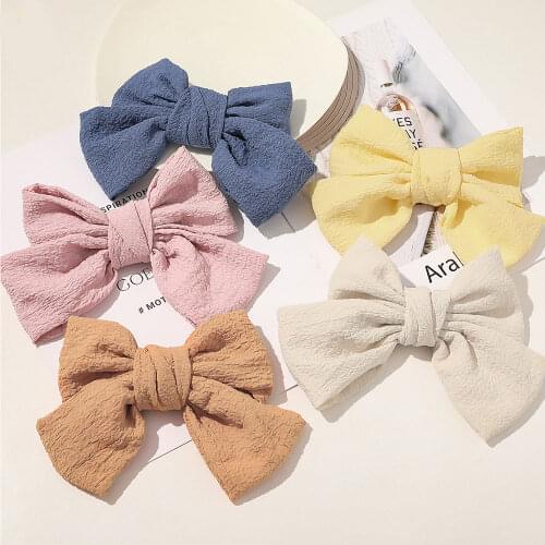 Women Sweet Big Bow Hairpin New Fashion Hair Accessories For Women Female Strawberry Spring Clip Elastic Hair Clip Top Hairpin
