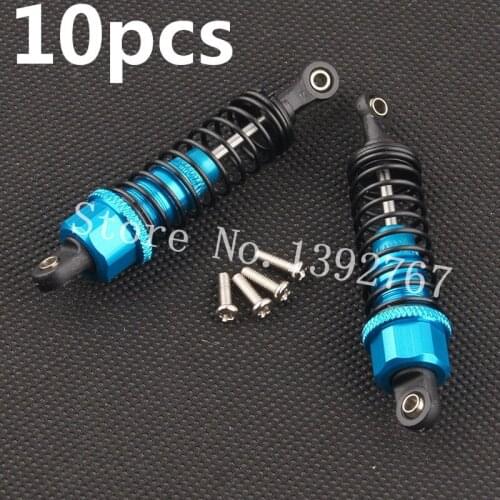10pcs/lot OP 1/18 Scale Models RC Car Elcetric Himoto E18XBL Parts Spino Buggy Aluminum Shock Absorber AL. Alloy Upgrade M602