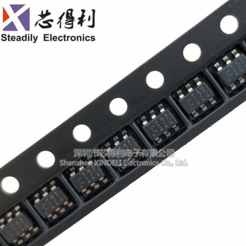 10pcs/lot Original SOT23-6 Sn74lvc2g17dbvr Dual-Channel Schmidt Trigger Buffer