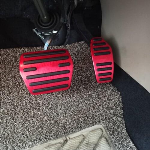 For Nissan Note E13 Aura E-power 2021 Aluminum Alloy Brake Pedal Accelerator Cover Anti Non-slip Mat Auto Styling Accessories