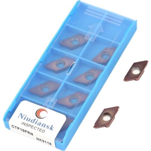 CTP07FRN CTP10FRN Slotting Blades CTP15FR Grooving Turning Tools CTP20FR CNC Lathe Cutting Tools CTP20FRN NK9118 Carbide Inserts