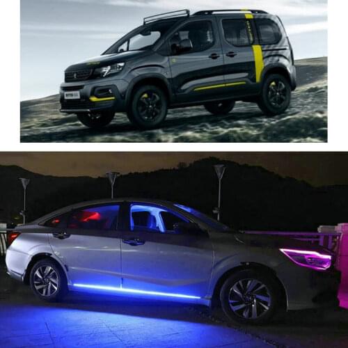 Remote Car Door Decorative Mood Lighting For peugeot 4008 405 408 5008 605 607 806 807 rifter RCZ 1007 106 107 108 partner