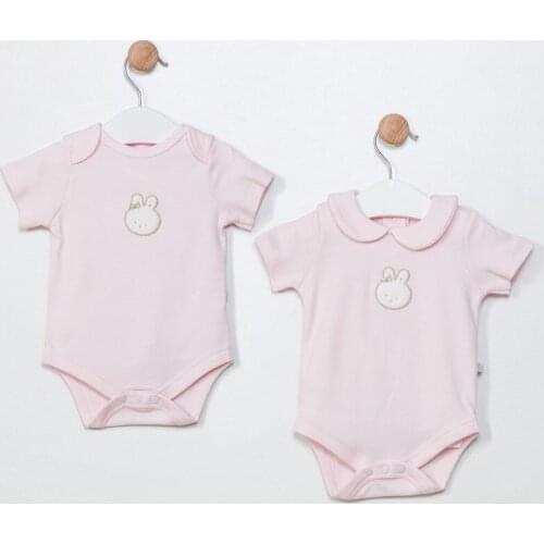 Funna Baby rompers cotton baby body clothing short sleeve baby rompers happy baby boy baby girl clothes