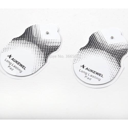 10/20pcs Electrode Pad for aukewel family doctor ak 2000 ii iii, low frequency therapeutic device.Meridian Therapeutic Apparatus