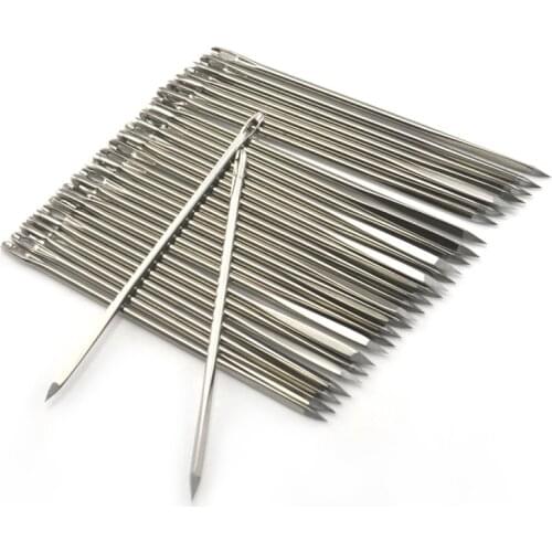 Leather tool DIY Leather Triangular Needles Leather fur Special Stainless Steel Shaped Pin Stitch Needlework Sewing Supplies