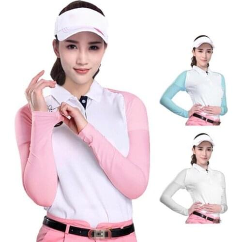 Summer Women Shawl Cuff Gloves Golf Shawl Sleeves Ice Silk Sunscreen Sleeves Outdoor UV Protection Clothing Arm Warmersve