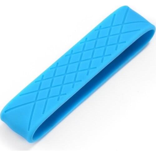 Fashion Colorful silicone elastic band for Women Men Metal Card wallet ID Bank Crdeit Card Holders Accessories