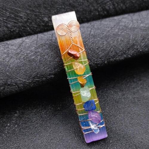 Natural Selenite Transparent Unique Shape Shiny Yoga Meditation Stone Hanging Ornament