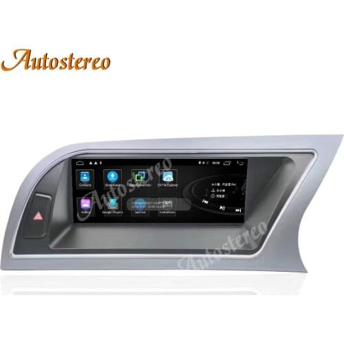 Right Hand RHD For Audi A5 2009-2015 Android 10.0 Car GPS Navigation Multimedia Player Auto Stereo Head Unit Radio Tape Recorder