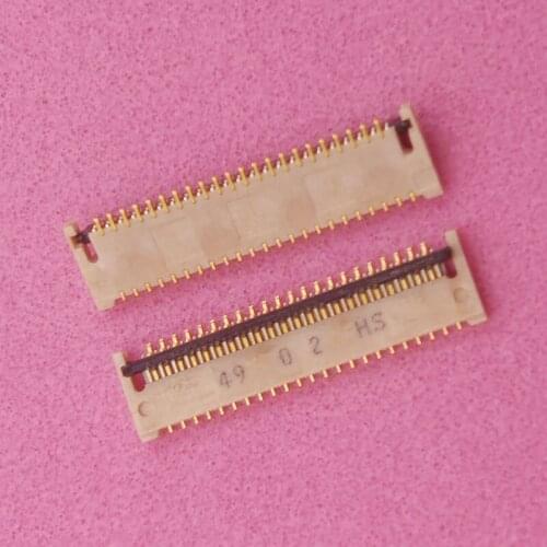 LCD FPC Connector For Samsung Galaxy Note 10.1 N8010 N8000 N8013 p7500 p7510 T530 T531 T535 port plug board 45Pin 45 Pin