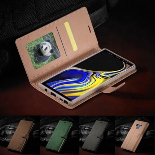 Luxury Retro Flip Leather Case For Samsung Note 9 Note 10 Plus Dirt-resistant Case For Galaxy Note 20 Ultra Cover Coque