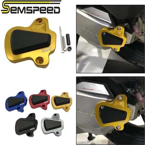 SEMSPEED adv150 Motorcycle Accessories Modified CNC ADV 150 Engine Guard Cover Pad Protector For Honda ADV150 ADV 150 2019 2020