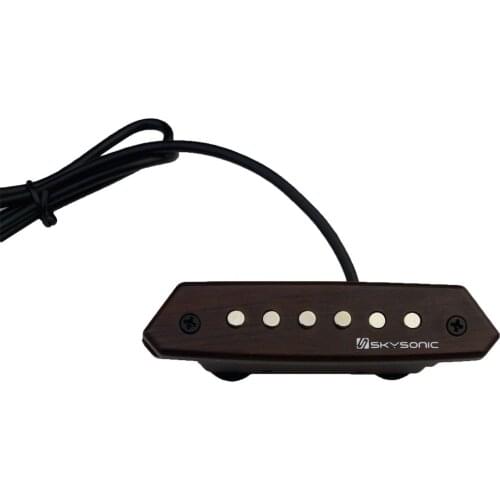 Skysonic Preamp System A-810 Guitar Pickup Humbucker Sound-Hole Pickup For Finger- style / Tapping /Solo GuitarPick Holder