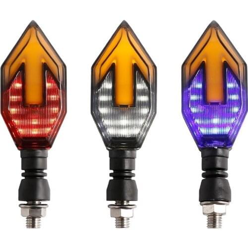 Waterproof racing motorcycle indicator motorbike parts moto flashers for honda KTM dirt pit bike LED motocross turn signal light