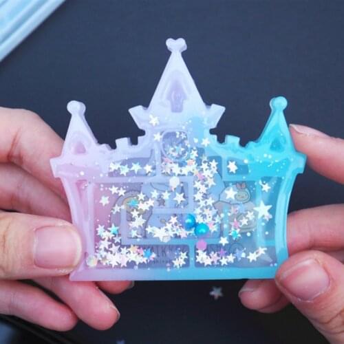 Magical Maze Shaker Charm Silicone Mold Kawaii Decoden Mold Jewellery Epoxy Resin Art Jewelry Making Tools Epoxy Resin Molds