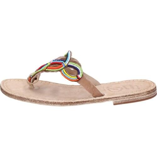EDDY DANIELE women sandals multicolor