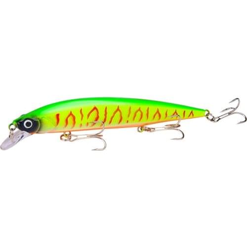1pcs 18.3g 14cm Minnow Fishing Lure 3D Eyes Hard Crankbait Artificial Bait with 3 Treble Hooks Wobbler Carp Fishing Swimbait