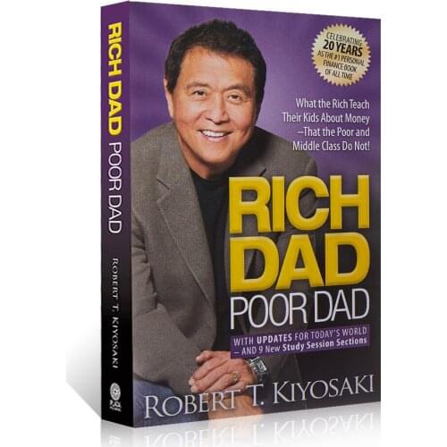 RICH DAD POOR DAD Robert Toru Kiyosaki Children Personal Finance Books Financial Intelligence Enlightenment Education Book