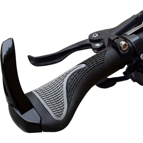 FMFXTR Horned bicycle handlebar cover, auxiliary handlebar, non-slip mountain handlebar cover, rubber ball damper