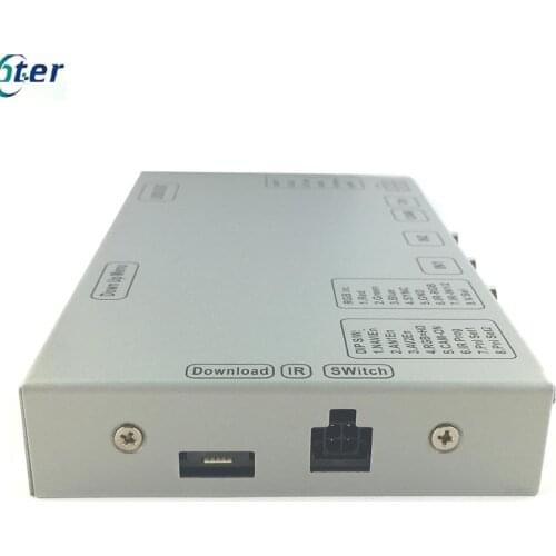 For Citroen RT6 Headunit to add Cameras and TV Tuner Mirror link Video Interface