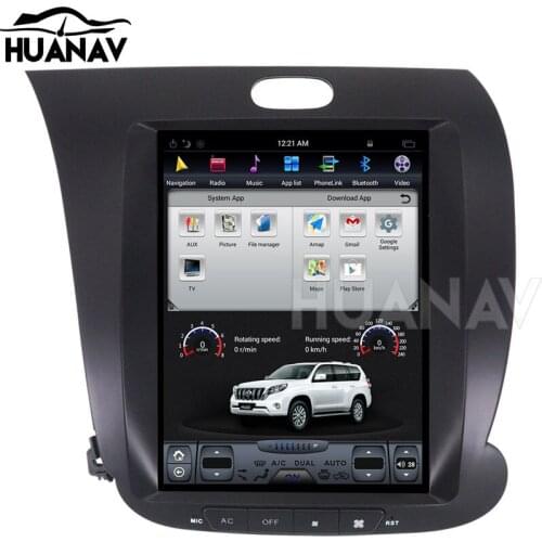HUANVA NO CD DVD Player GPS navigation For KIA CERATO K3 FORTE 2013 2014 2015 2016 2017 multimedia recorder navi Audio maps