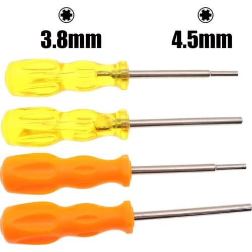 1PCS 3.8mm/4.5mm Repair Tool Security Screwdriver Tool Bit Gamebit for Nintendo NGC SFC MD NES N64 SNES Gameboy Open Tools