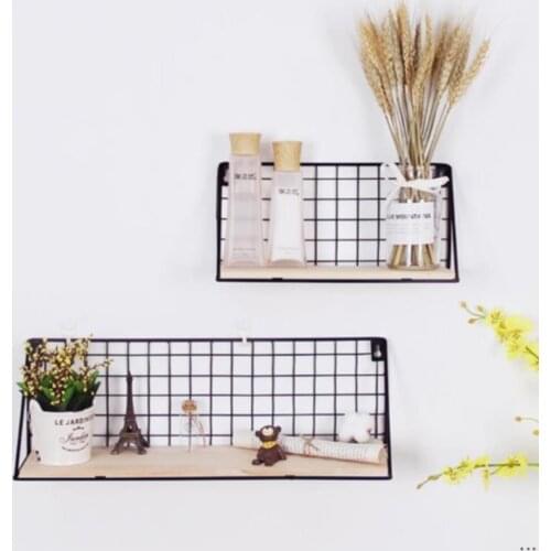 Multifunctional Floating Wall Shelf Wall Mounted Bathroom Storage Organizer Bathroom Kitchen Storage Rack Organizer Shelves 1PC