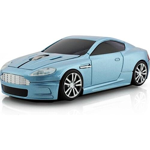 CHUYI Car Shape Wireless Mouse Multi Color 1600DPI USB Optical Computer For Laptop Desktop Gift for Boy Kid