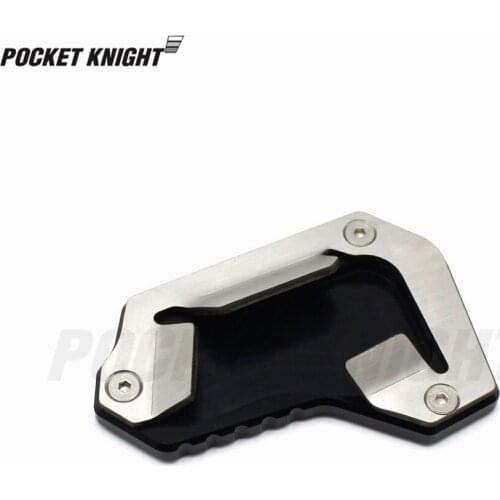 Stand Kickstand Extension Plate For TRIUMPH TIGER 1200 EXPLORER 2012-2018 kickstand sidestand stand extension enlarger pad