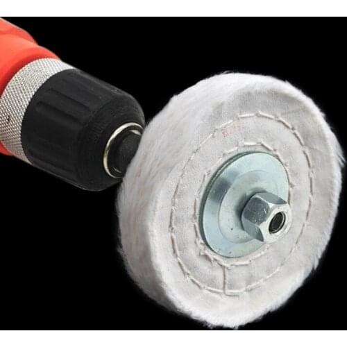 3'' Cloth Buffing Polishing Wheel Buffer Polish Jewelry Grinder Pad Handcraft