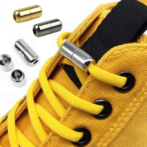 10Pcs No Tie Shoelaces Accessries Shoe Laces Buckle Lock Elastic Lazy Shoelaces