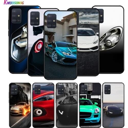 Silicone Soft Cover sport car lamp for Huawei P40 P30 P20 Lite E Pro P Smart Z Plus 2019 P10 P9 Lite Phone Case