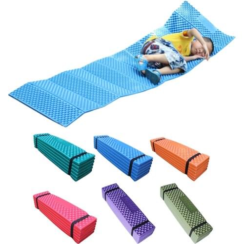 Folding Sleeping Pad Mat Designed for Tent, Couple, and Family Camping - Lightweight, Compact, and Durable - Select Colors