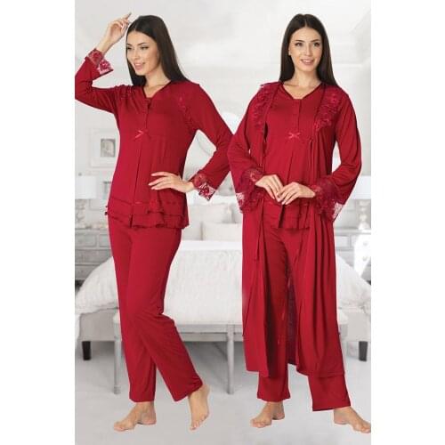 Triple Maternity Pajama Set