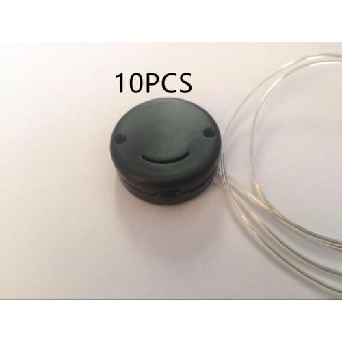2*CR2032 Coin Button Cell Battery Clip Holder Case Storage Box With ON/OFF Switch Wire Leads Black 10PCS
