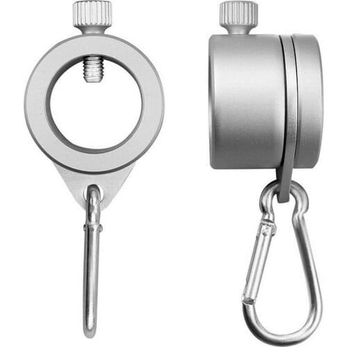 2/Set Flag Pole Rings Clip for 1 inch Dia. Mounting Ring Rotating Anti Wrap