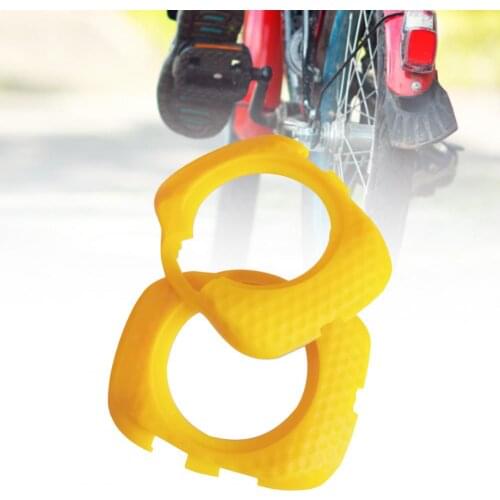 2Pcs/Set Cleat Pedal Cover Quick Release Easy to Install Anti-slip Plastic Light Action Cleats Protection Cover for Speedplay Ze