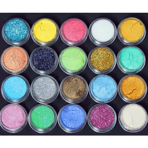 20 Mulit Color Eyeshadow Eye Powder Cosmetics Makeup Salon Artist Set