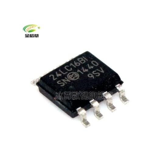 24LC16B-I/SN 24LC16BI-SN 24LC16B 24LC16 SOP8 20pcs/lot Free Shipping