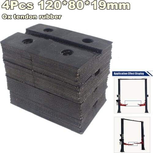 4Pcs/lot Universal Square Ox Tendon Rubber Arm Pads lift pad Rubber Arm Pad fit For Auto Lift Car Auto Truck Hoist