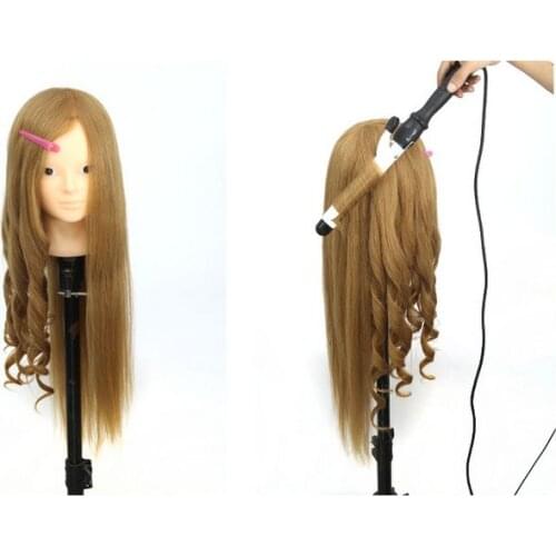 85% natural hairstyling head manikin head with human hair hairdressing mannequins mannequin head hairdresser head