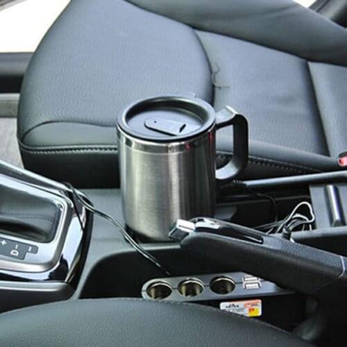 Car heating cup auto 12v heating cup Electric Kettle Cars Thermal Heater Cups Boiling Water bottel auto accessories 500ML+Cable
