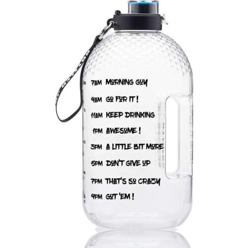 Bottled Joy 1 Gallon Water Bottle Sport Outdoor Jug Camping Portable Travel Large Drinking Plastic Bottle Tour Water Bottles