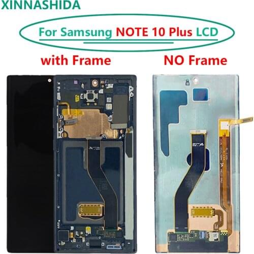 For Samsung Galaxy Note 10 Plus Note10+ N975 N9750 LCD Display Touch Screen Digitizer Replacement with Frame