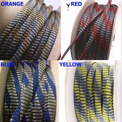 100m One Roll 3mm 6mm 8mm 12mm HIFi XSSH Audio Suspension Screen Woven Rayon Nylon Cotton Mesh Knit Braided Cable Sleeve Tube