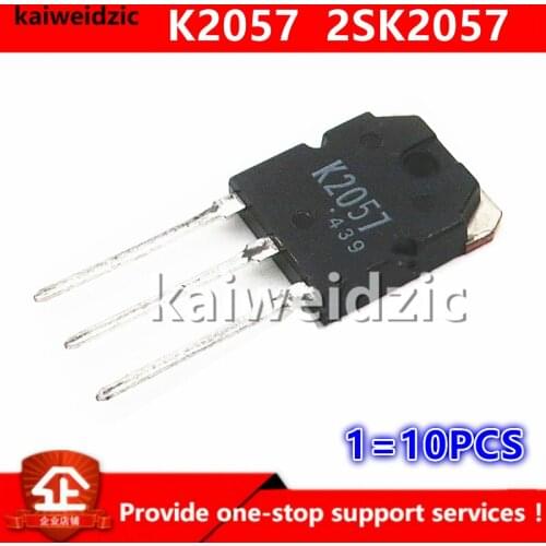 Kaiweikdic New imported original 2SK2057 K2057 20A500V High power MOS transistor for welding inverter Integrated circuit